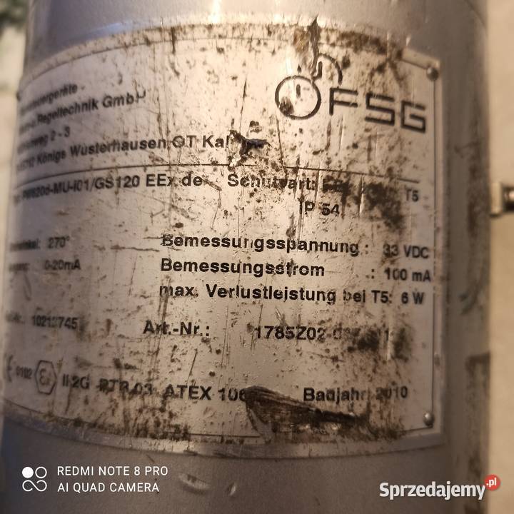 Przetwornik kąta obrotowego G015PW620 Nowy Tomyśl