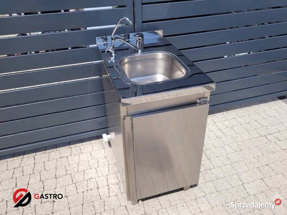 Zlew gastronomiczny z szafką 45x70x85 Gastronomia Ostrów Wielkopolski