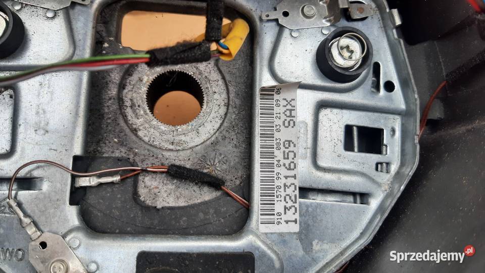 kierownica skórzana Opel Astra H Zafira B Vectra Motoryzacja Dębno