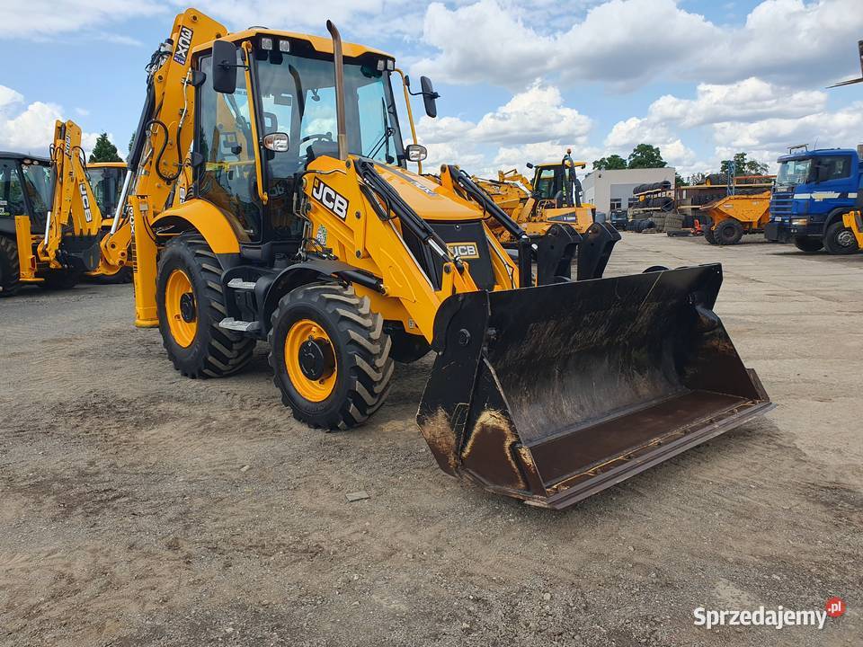 JCB 3CX AEC 2021R JOYSTICK KOPARKOŁADOWARKA CAT pełny VAT Krotoszyn sprzedam