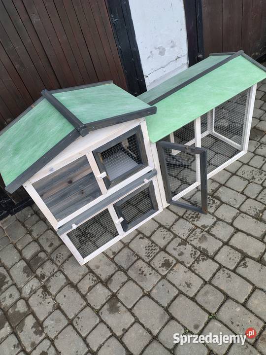 Nowa klatka z wybiegiem królika Brzezna