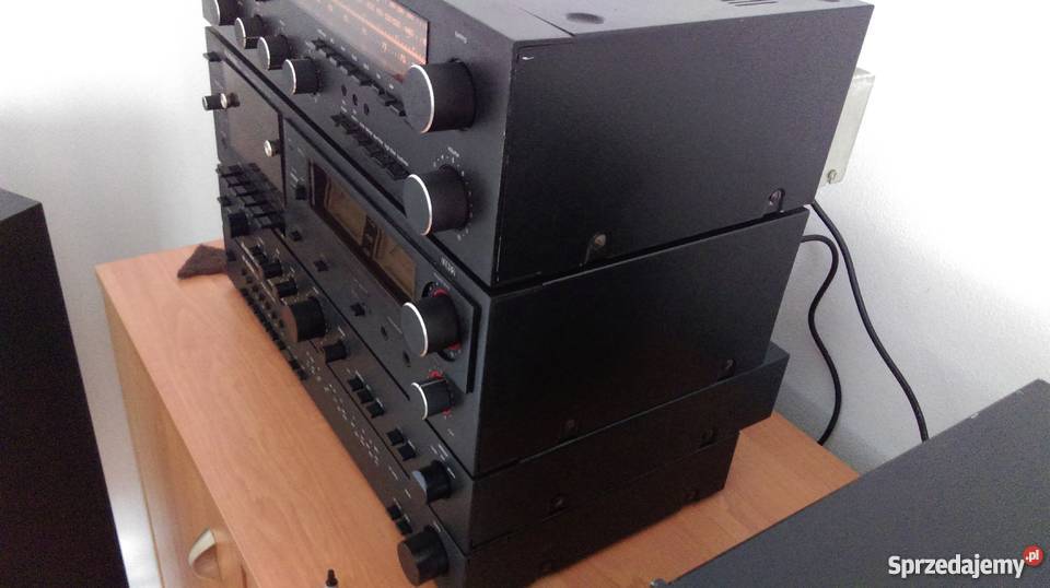 Wieża Unitra ZRK czarna Węgrów