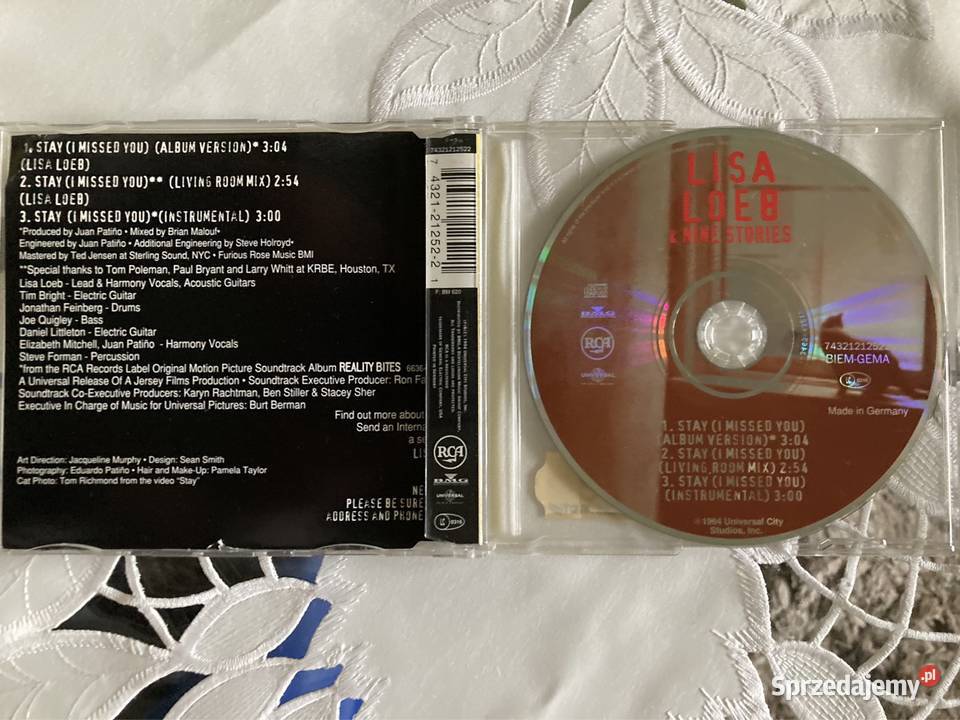 Płyta Cd Single Lisa Loeb Nine Stories Stay I Czerwionka-Leszczyny