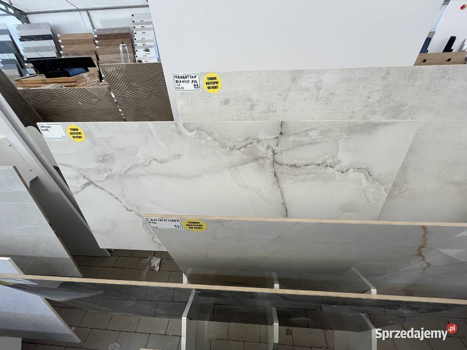 HIT CENOWY PŁYTKA PREMIUM ANTISKY WHITE 60X120 mazowieckie Ząbki sprzedam