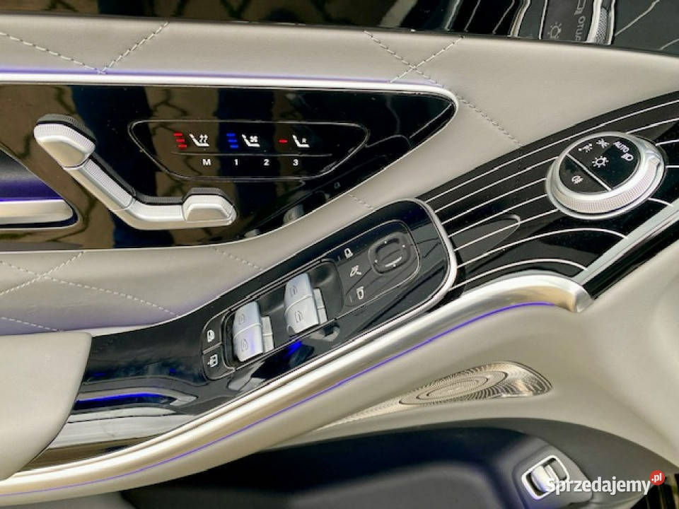 Mercedes S 580 SALON VOLL 4X4 DYSTRONIC OŚ komputer pokładowy Mercedes-Benz Leszno