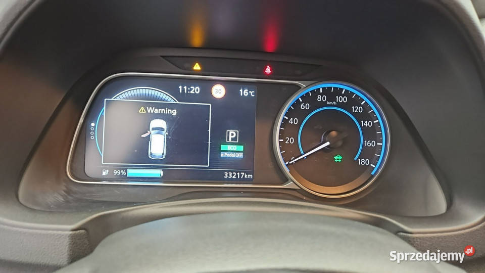 Nissan Leaf 40kWh Acenta Z Polskiego Salonu nieuszkodzony mazowieckie Warszawa