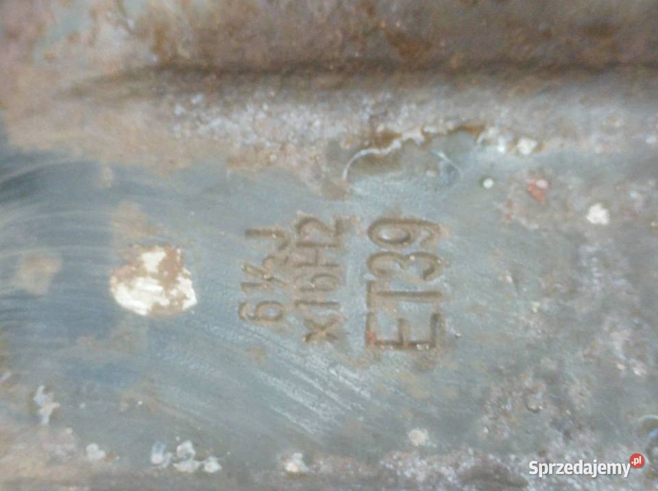 FELGA STALOWA R16 5X110 ET39 OC65MM 65JX16H2 Średnica 16"