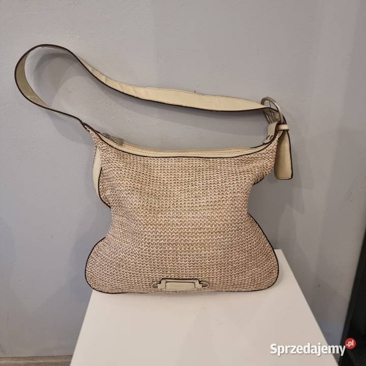 Letnia beżowa torebka Sunny Na ramię