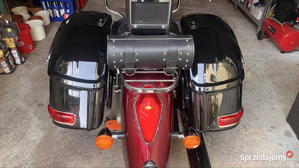 Kufry do Hondy VTX 1300 że stelażami Kufry Ostrów Wielkopolski sprzedam
