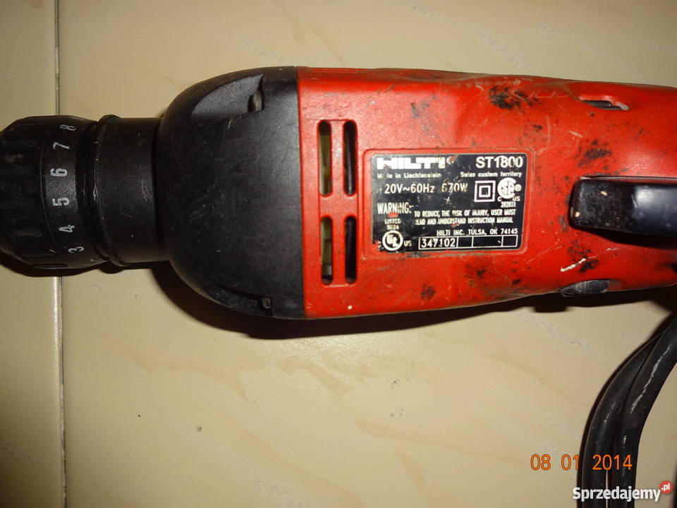 Wkrętarka HILTI ST 1800 z usa Leżajsk
