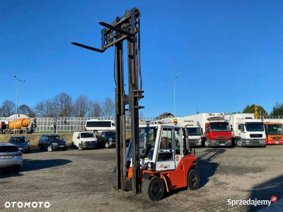 wózek wysokiego składowania Kalmar Dantruck Kalmar śląskie Łaziska Górne