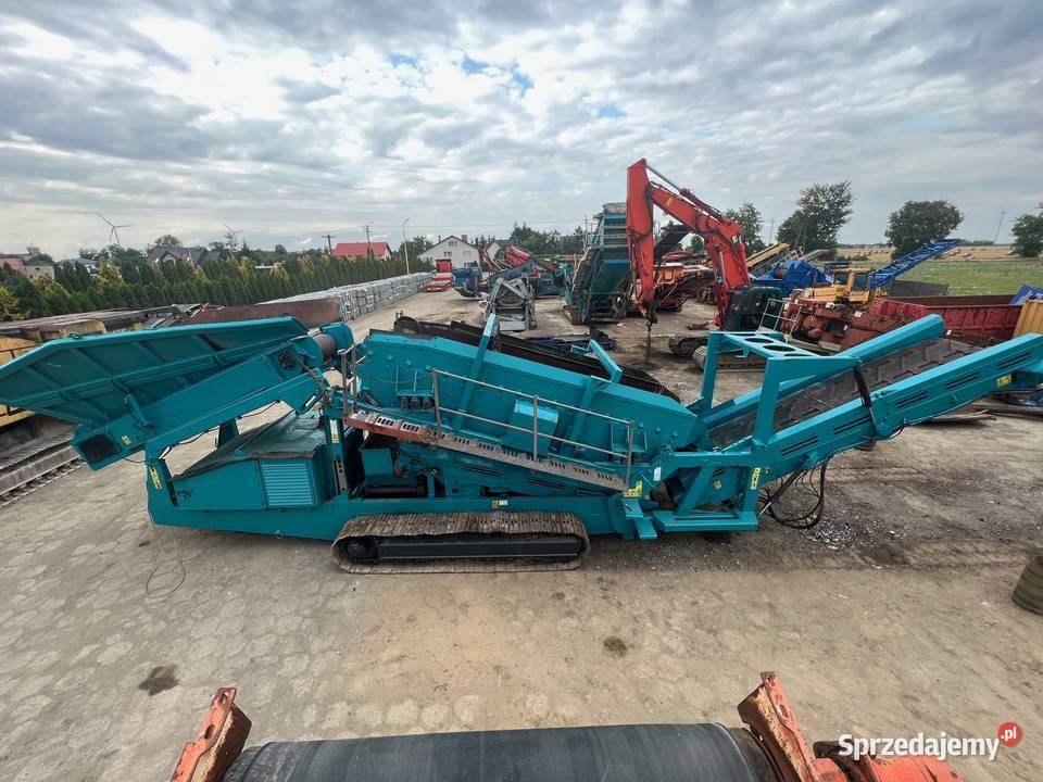 Mobilny przesiewacz Powerscreen warrior 1800 Kołodziejewo