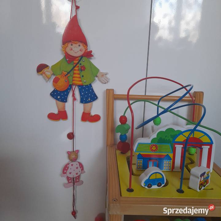 Interaktywny drewniany puchacz chodzik inne Bogatynia