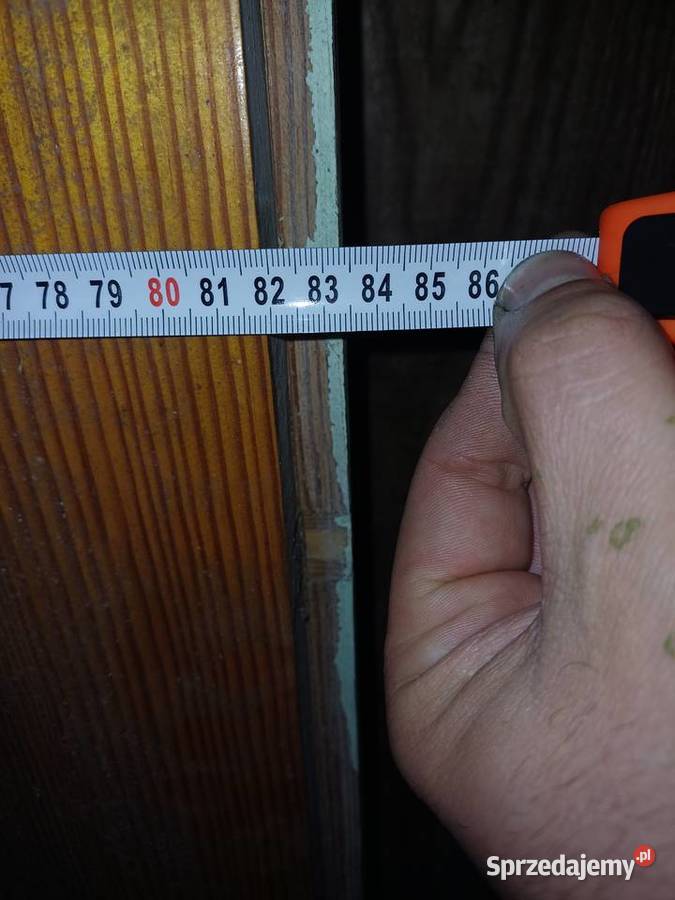 Drzwi drewniane wejściowe Zastów Karczmiski sprzedam