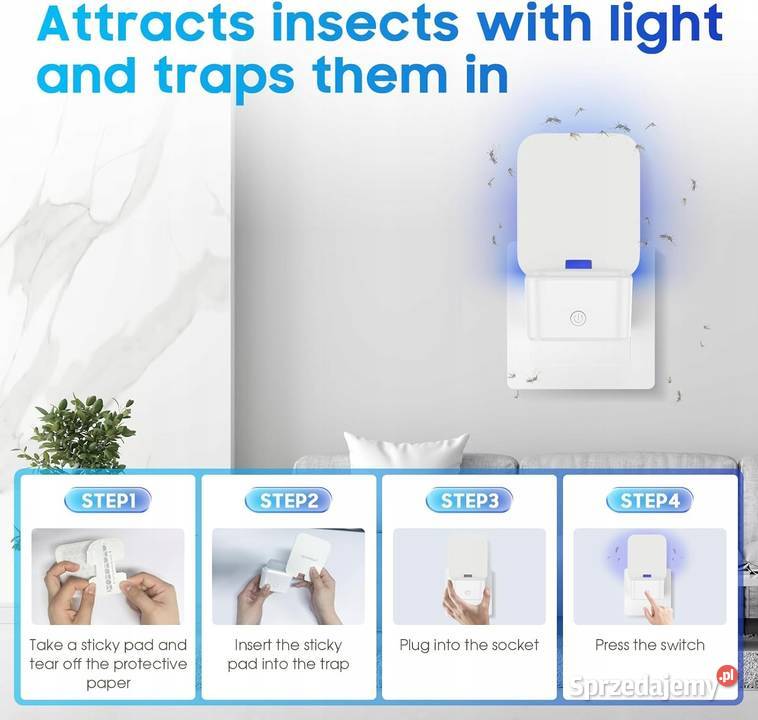 TIPTOP HOME Elektryczny odstraszacz szkodników Myszyniec