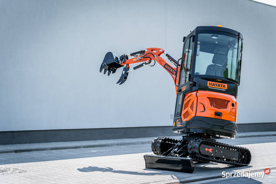Koparka MiniKoparka 18T KUBOTA Skrętne ramie Warszawa sprzedam