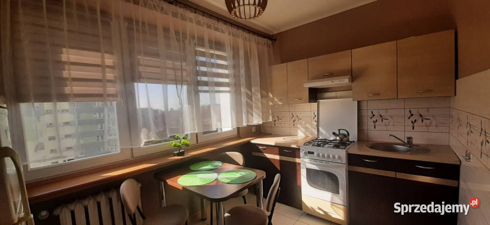 Duża jasna kawalerka 34 m2 balkon 9 piętro winda Łódź