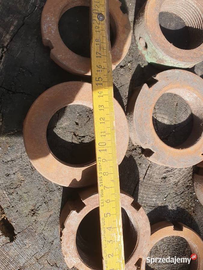 Nakrętki do kolumn wtryskarki hydraulicznej do mazowieckie Warszawa sprzedam