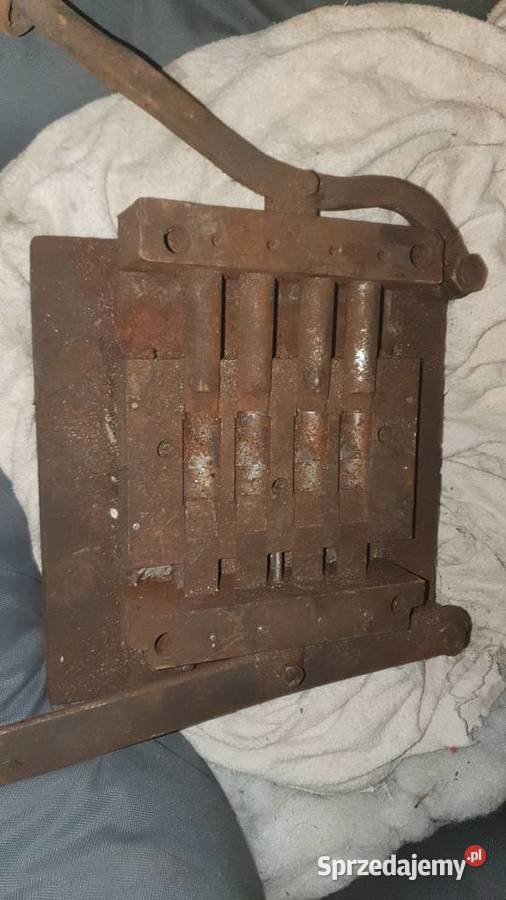 Forma odlewnicza ręczna prasa do rozcalania Warszawa