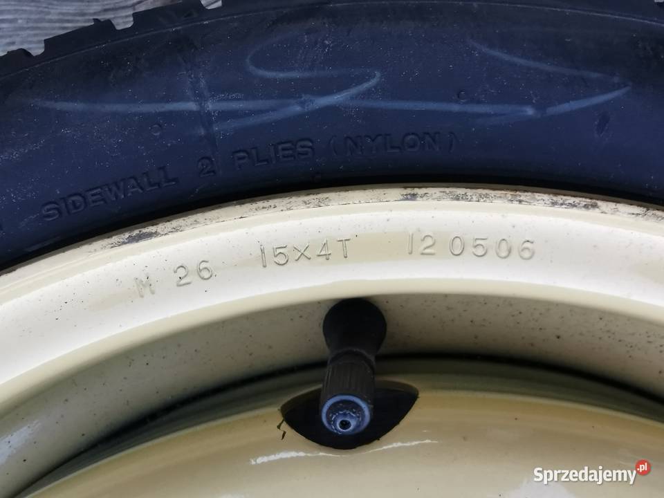 koło dojazdowe 15 5x1143 T11570 MAZDA 3 Lubicz Górny