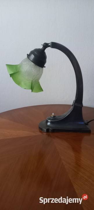ładna secesyjna lampka klosz tulipan z kryzą Skierniewice