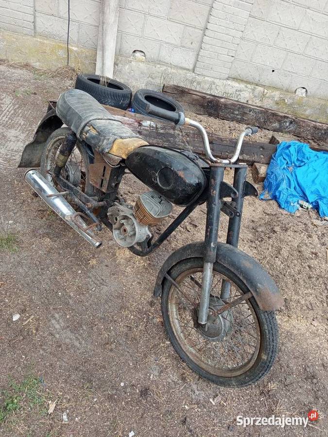 WSK 125 rama z karterami Chełm