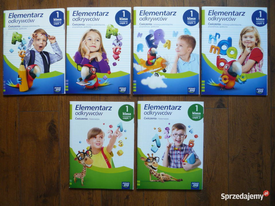 Nowy Elementarz odkrywców 1 Komplet Podręczniki zachodniopomorskie Szczecin sprzedam