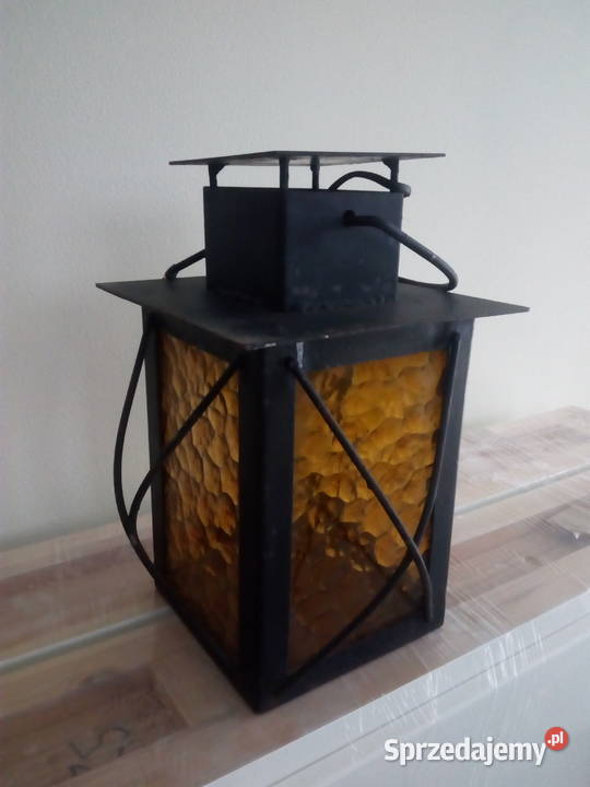 Klimatyczna latarnia lampa loft kuchnia karczma Kraków