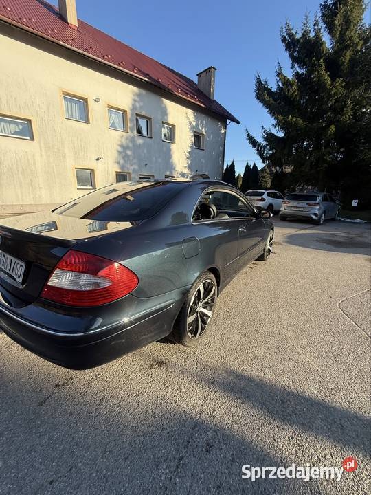 Mercedes clk 200 okazja NOWY ROZRZĄD I PEŁEN Zarejestrowany w Polsce Nowa Góra sprzedam