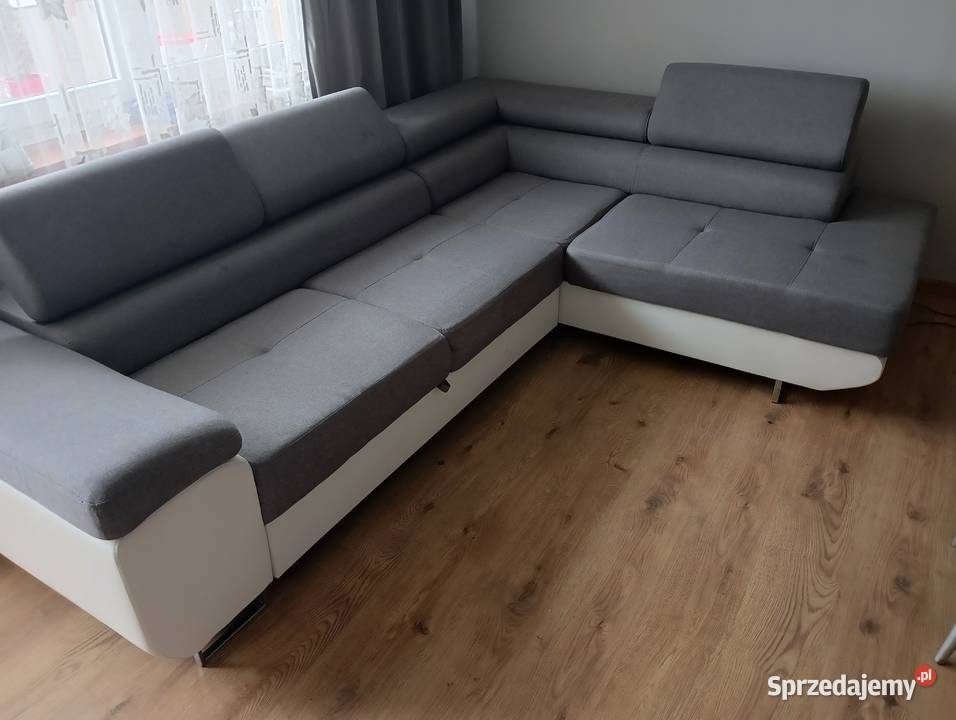 Narożnik z funkcją spania Suwałki sprzedam