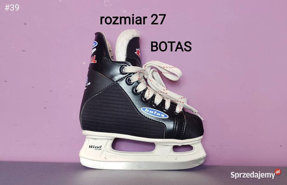 nowe łyżwy BOTAS hokejowe dzieci rozmiar 27 175 Łyżwiarstwo i hokej Jasień sprzedam