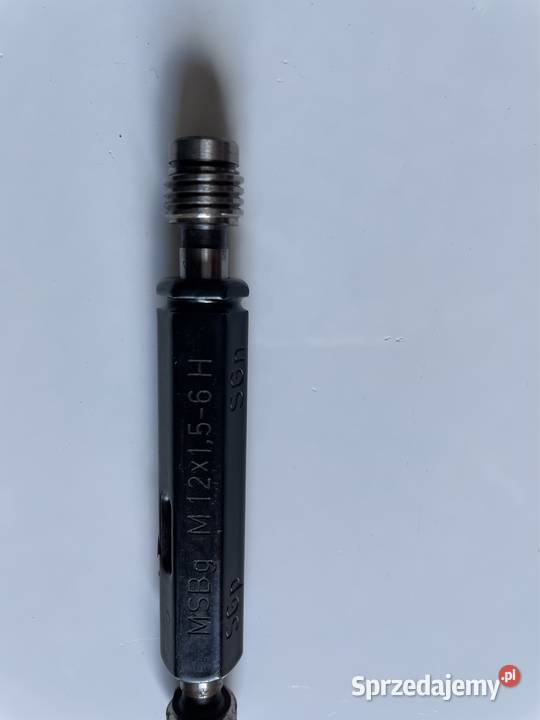 Sprawdzian trzpieniowy MSBg M12x156H FANAR Czarnożyły