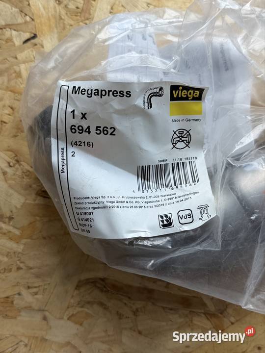 HYDRAULIKA KSZTAŁTKI DN 50 VIEGA MUFY KOLANA Radom