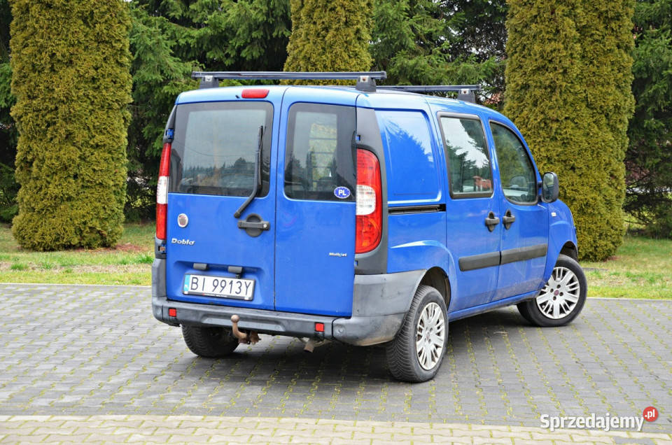 Fiat Doblo 19 JTD 105 Okazja mazowieckie Ostrów Mazowiecka sprzedam