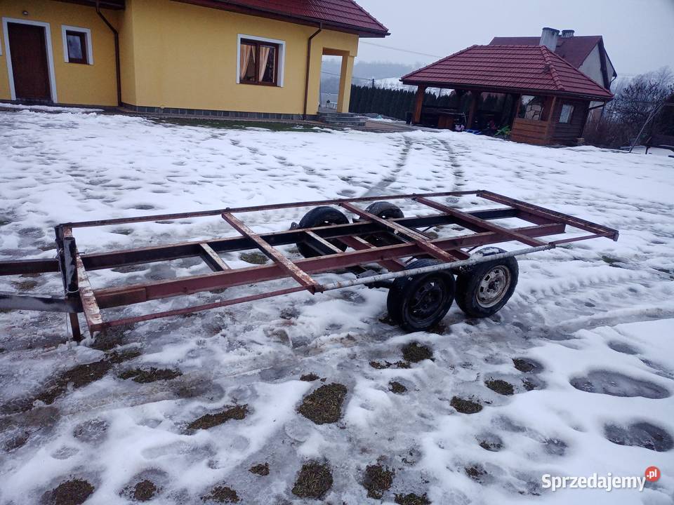 Przyczepa przyczepka ramo rama podwozie wóz Łukowica