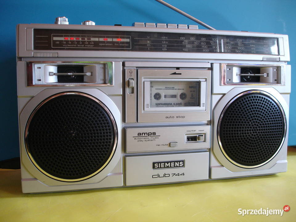 Radiomagnetofon SIEMENS CLUB 744 Zielona Góra