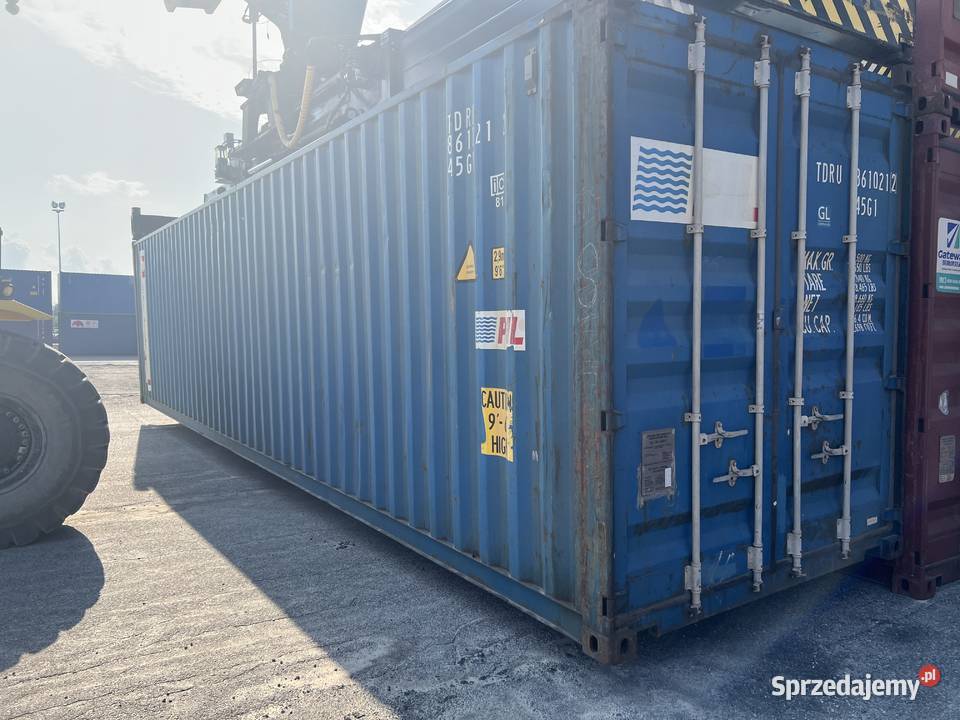Kontener morski magazynowy 40 DVHC 12M transport podkarpackie Rzeszów sprzedam