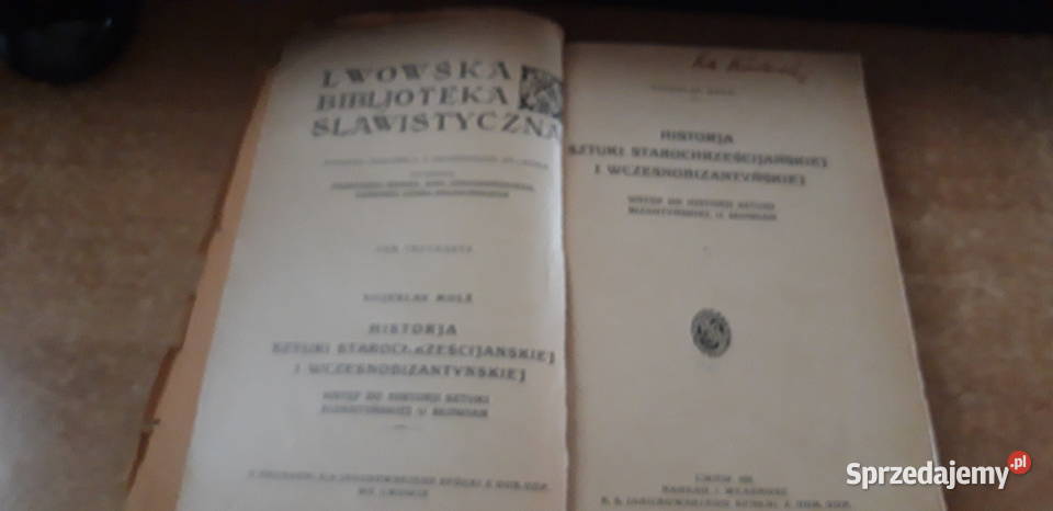 Historja sztuki starochrześcijańskiej Mole 1931 Iwno