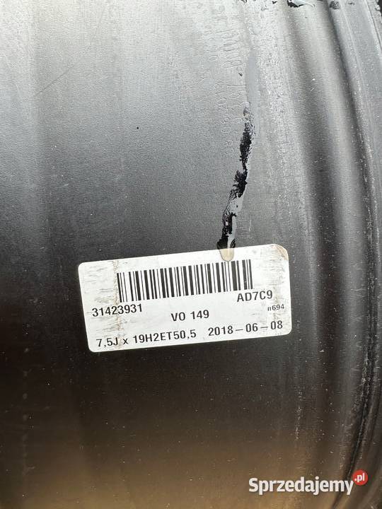 Felga Volvo 31423931 75 x 19 5x1143 ET 505