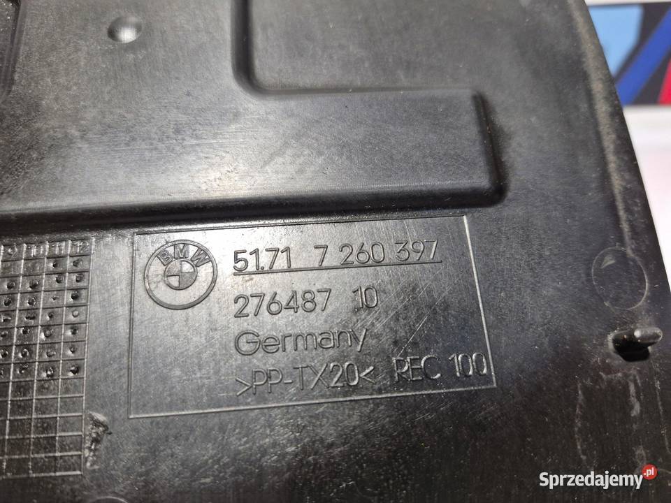 BMW F20 F21 F30 F31 F32 F36 OSŁONA ZAŚLEPKA dolnośląskie sprzedam
