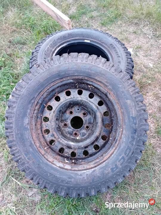 Koło zapasowe jeep 5x127 Opona AT r17 Sobolew