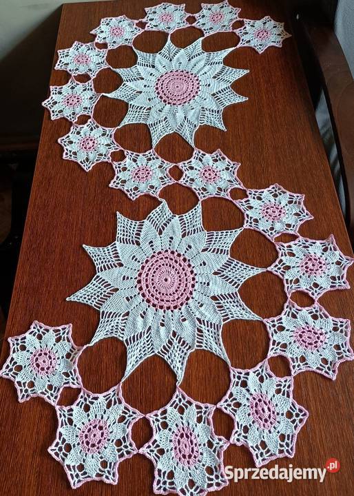 Bieżnik szydełkowy inny kolor Głogów