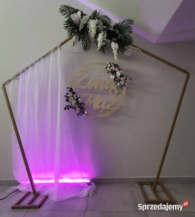 Wynajem czterobocznej ścianki dekoracyjnej Lublin