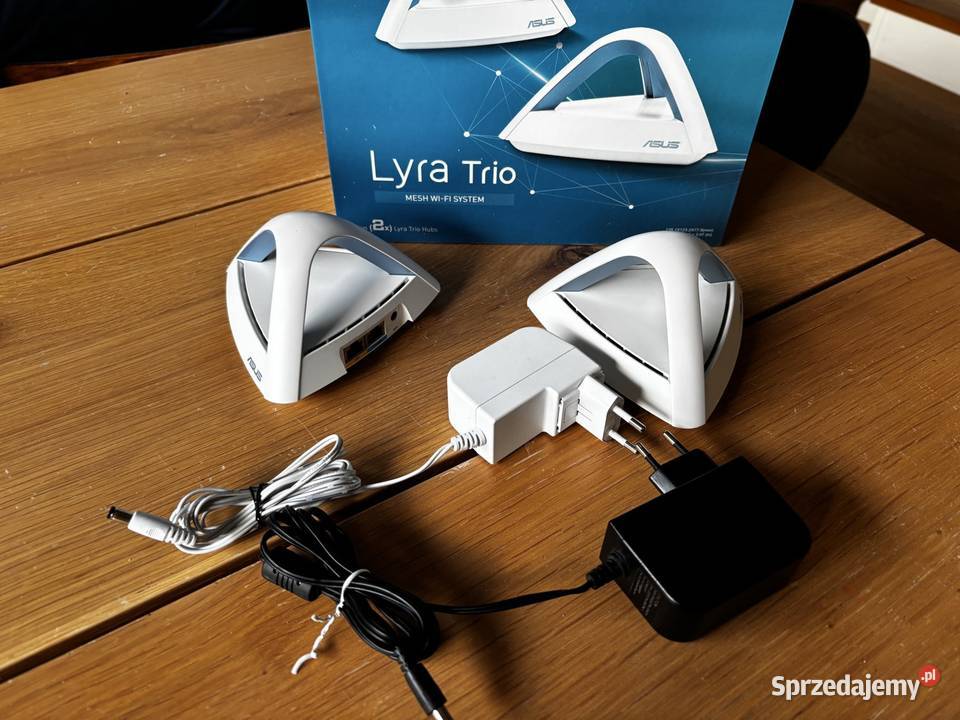 Asus Lyra Trio system WiFi do domu dwa nadajniki