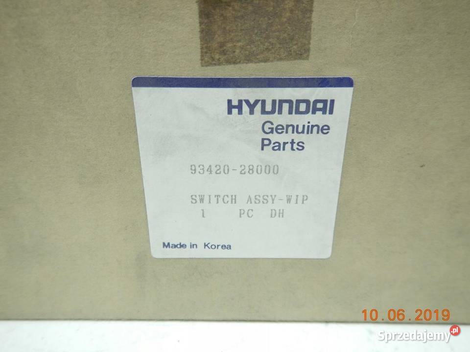 WŁĄCZNIK ZESPOLONY WYCIERACZEK HYUNDAI ELANTRA sprzedam