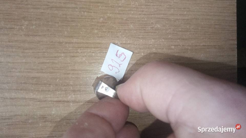 Klips srebro 925 o ciekawej fakturze mazowieckie