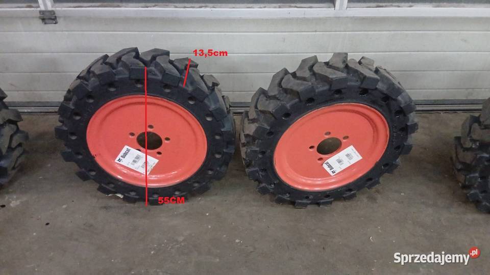 Koło opona pełna solid 57012 Bobcat S70 Brodnica