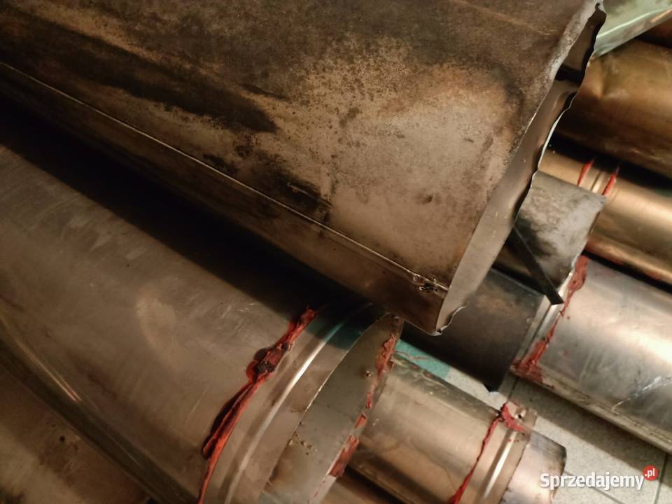Rura z blachy kwasoodpornej grubość 05mm łódzkie Pajęczno sprzedam