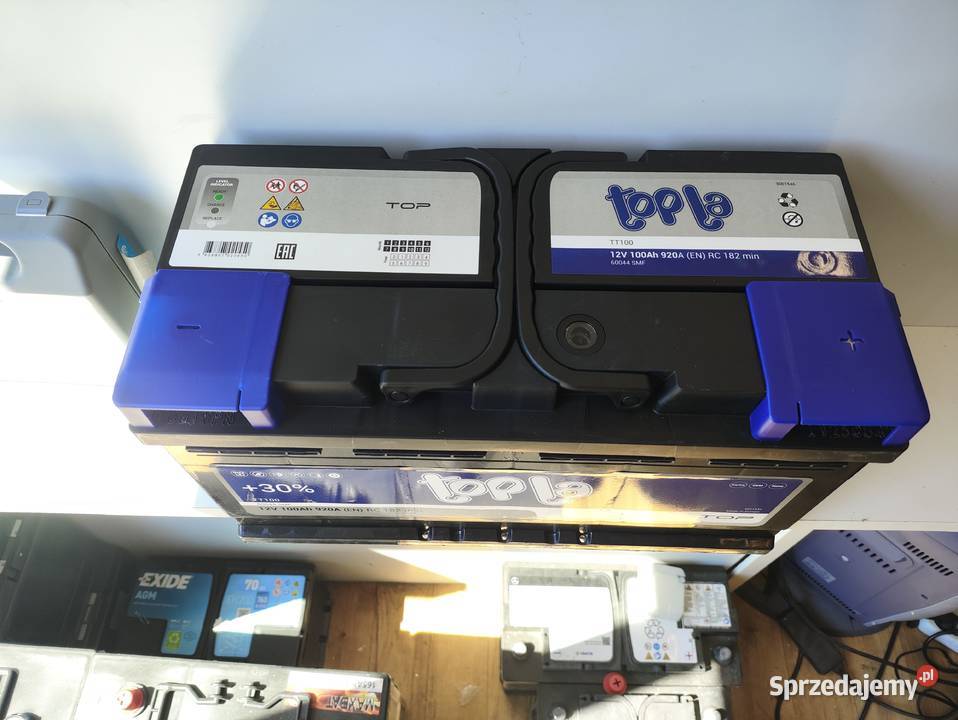 Akumulator Topla Top 12V 100Ah 920A P Akumulatory dolnośląskie Wrocław