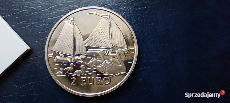 Stare monety 2 euro 1997 2 Łabędzie Holandia